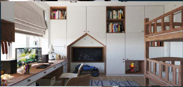 Modernisiertes Kinderzimmer